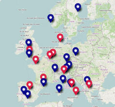 Network map / carte du réseau